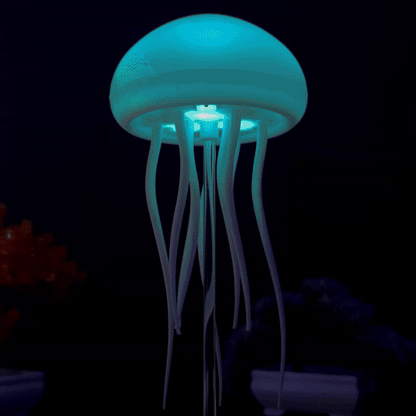 Lampara con forma de Medusa